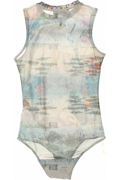 DESIGUAL Dámské tílko s potiskem květinové vzorované bez rukávů Velikost XS | DESIGUAL | obrázek 2