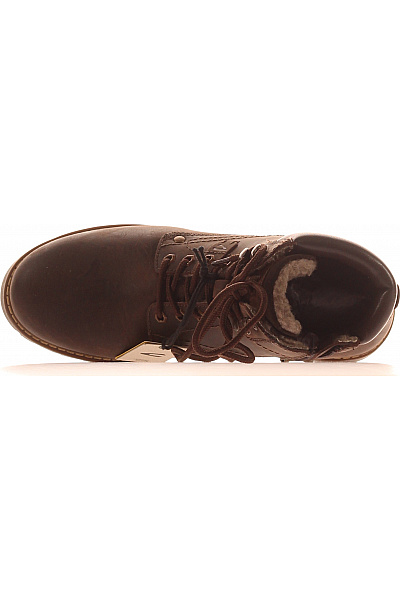 camel active Pánské kožené kotníkové boty šněrovací hnědé Vel. 42 | camel active | obrázek 2
