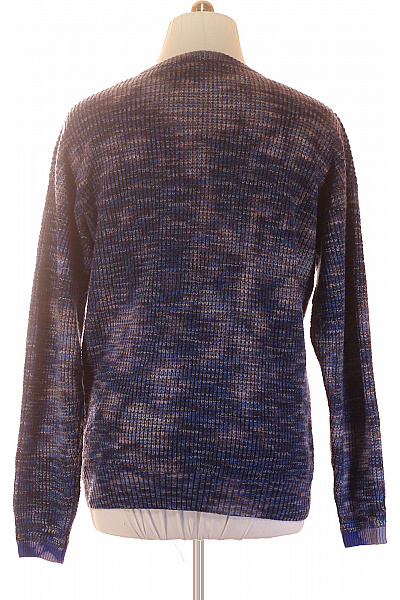 Scotch & Soda Pánský pletený pulovr modrý vzorovaný podzimní Vel. EU L | Scotch & Soda | obrázek 3