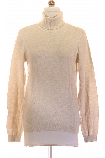 VERO MODA Dámský Béžový Pletený Rolák Basic Vel. EU L