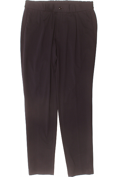 Pánské černé volnočasové kalhoty s kapsami Vel. 50 | Unimoda | obrázek 2