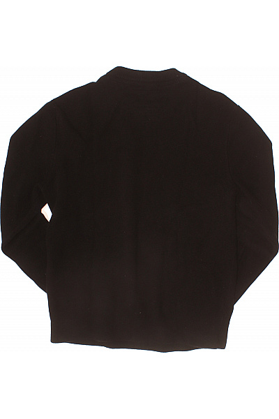JACK & JONES Pánský černý bavlněný svetr s dlouhým rukávem basic Velikost M | JACK & JONES | obrázek 3