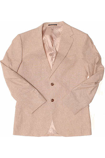 Pánské sako béžové elegantní business Vel. 48 | Unimoda | obrázek 2