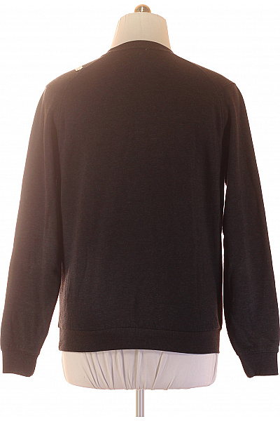 U.S.POLO ASSN. Pánská mikina crewneck bez potisku černá Vel. xl | U.S.POLO ASSN. | obrázek 2