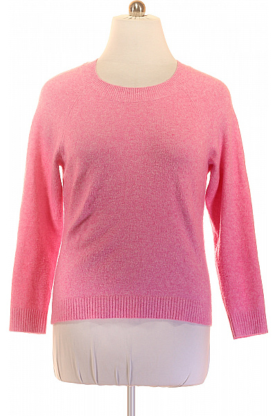 VERO MODA Růžový Pletený Dámský Pulovr Basic Velikost EU L