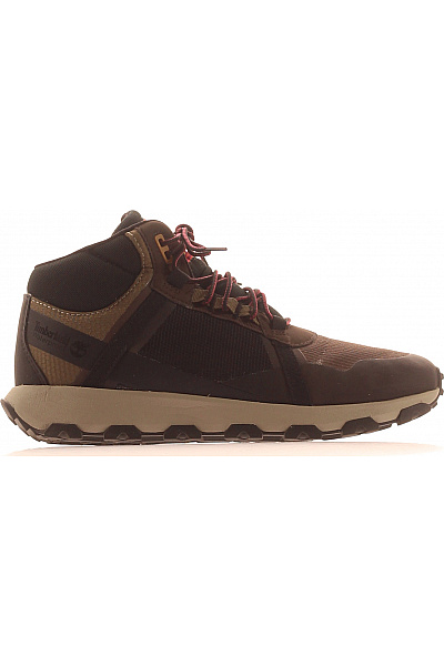 Timberland Pánské Kotníkové Textilní Trailové Boty Hnědé Vel. 41