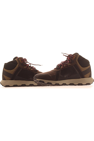 Timberland Pánské kotníkové textilní trailové boty hnědé Vel. 41 | Timberland | obrázek 5