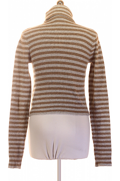 Dámský pruhovaný rolák crop Velikost EU S | Unimoda | obrázek 3