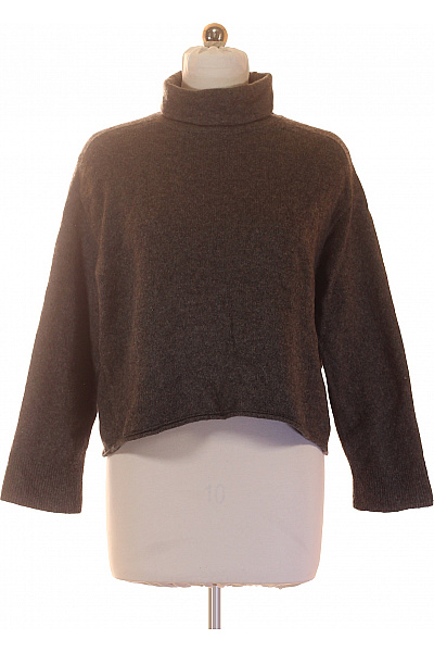 Marc O´Polo Hnědý Vlněný Crop Rolák Velikost XL