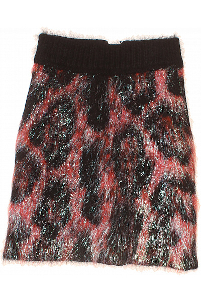 D&G Dámská Mini Sukně Leopardí Vzorovaná červená Velikost XS