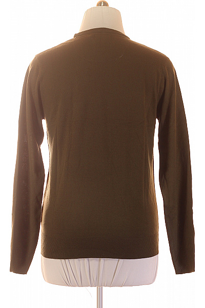 BRAVE SOUL Pánský khaki pletený pulovr basic Velikost xl | BRAVE SOUL | obrázek 3