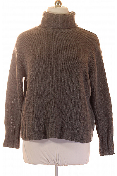 ESISTO Šedý Vlněný Rolák Oversized Vel. EU XL