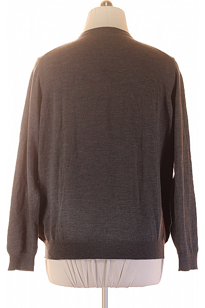Hugo Boss pánský svetr s dlouhým rukávem basic šedý Vel. xxl | Hugo Boss | obrázek 4