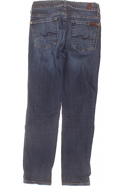 7 for all mankind Dámské džíny modré s dírami Vel. EU 27 | 7 for all mankind | obrázek 2