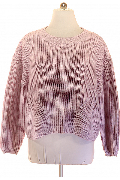 URBAN CLASSICS Růžový Pletený Crop Pulovr Oversized Vel. EU 3XL