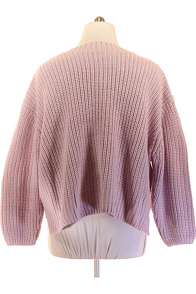 URBAN CLASSICS Růžový pletený crop pulovr oversized Vel. EU 3XL | URBAN CLASSICS | obrázek 2