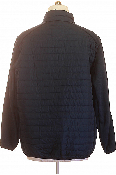JACK & JONES Modrá prošívaná sportovní bunda se zipem Vel. 2xl | JACK & JONES | obrázek 2