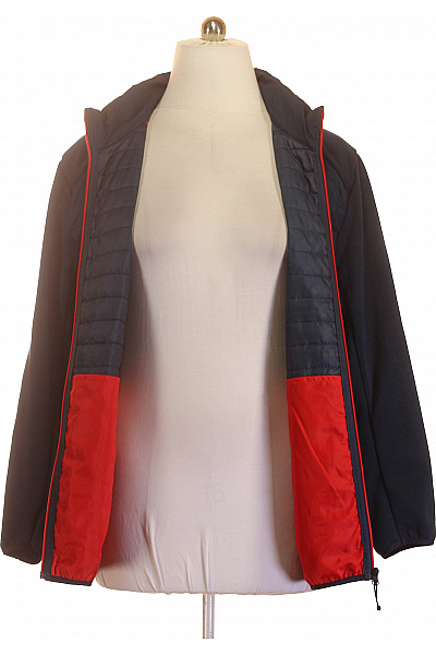 JACK & JONES Modrá prošívaná sportovní bunda se zipem Vel. 2xl | JACK & JONES | obrázek 3