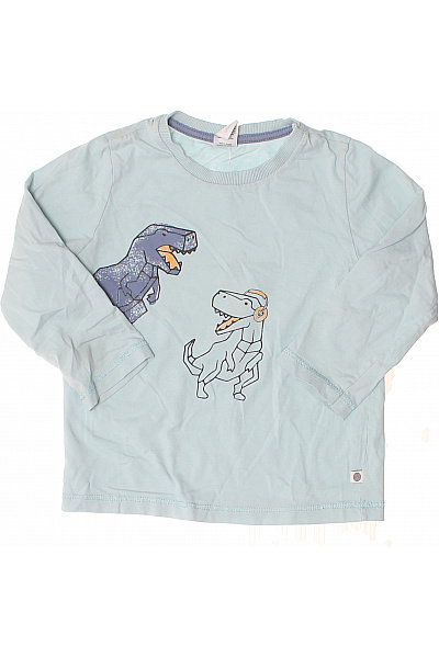 Sanetta Dětské Tričko S Dinosaury Světle Modré Velikost 104