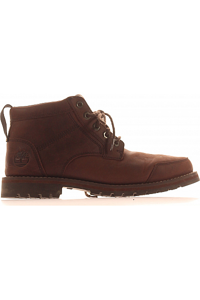 Timberland Pánské Kotníkové šněrovací Hnědé Volnočasové Boty Velikost 42