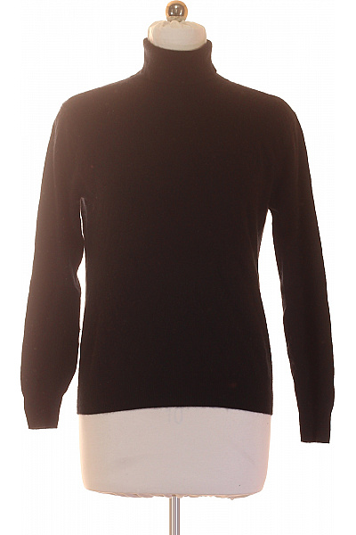 MAX TONSO CASHMERE Dámský černý Kašmírový Rolák Basic Velikost EU M