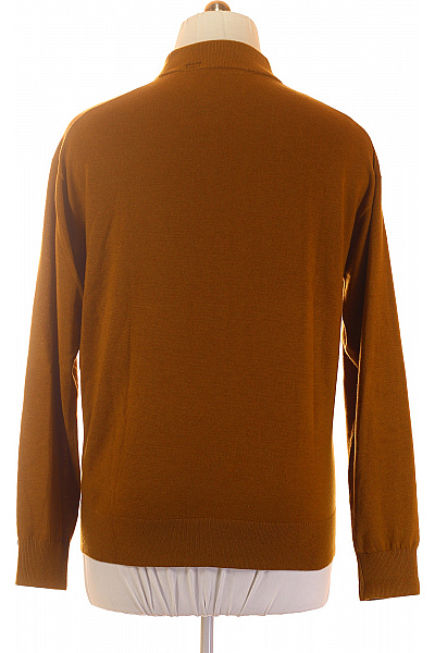 Scotch & Soda Hnědý pánský pulovr se stojáčkem basic Velikost EU L | Scotch & Soda | obrázek 3