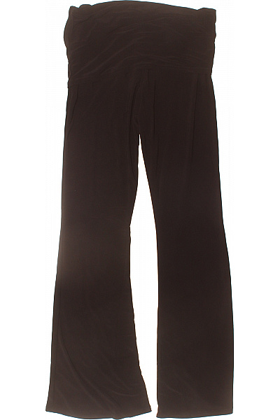boohoo Dámské zvonové kalhoty volnočasové dlouhé černé Vel. 38 | boohoo | obrázek 3