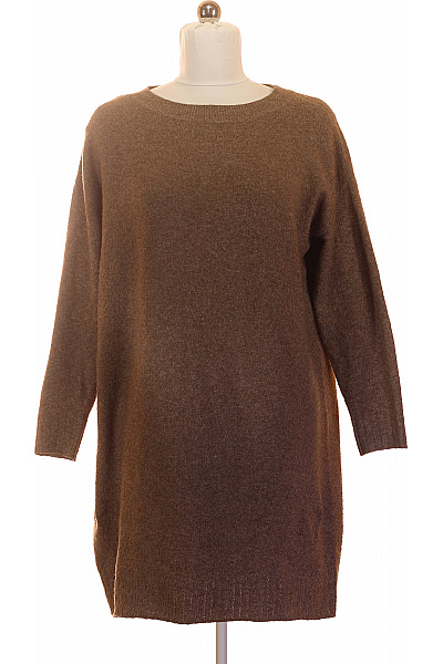 ONLY Hnědý pletený dámský pulovr oversized Velikost EU M | ONLY | obrázek 2