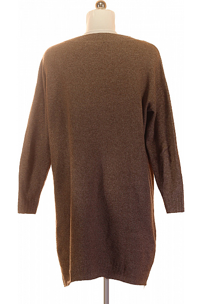ONLY Hnědý pletený dámský pulovr oversized Velikost EU M | ONLY | obrázek 3