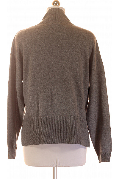Zwillingsherz Šedý kašmírový pulovr se stojáčkem oversized Velikost m | Zwillingsherz | obrázek 2