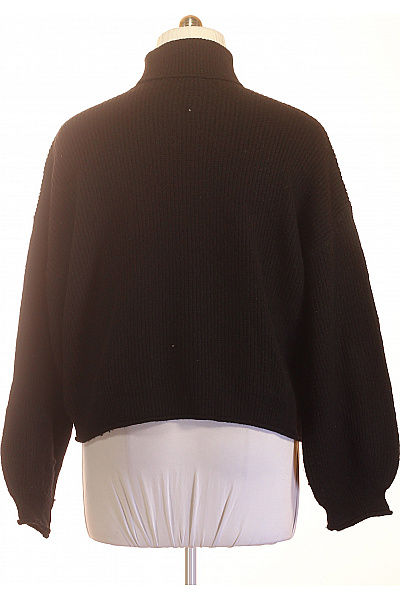 VERO MODA Černý dámský crop rolák s balonovými rukávy Velikost XL | VERO MODA | obrázek 2