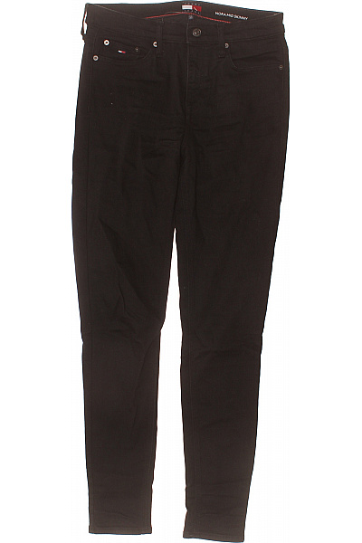 TOMMY HILFIGER Dámské černé Skinny Džíny S Vysokým Pasem Vel. 29/32