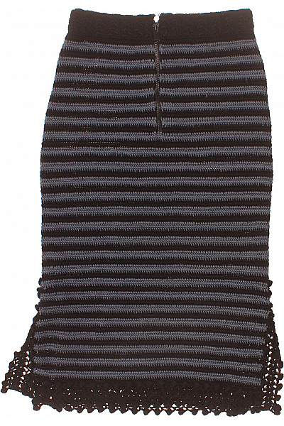Zadig&Voltaire deluxe Dámská pruhovaná bavlněná sukně midi Velikost EU S | Zadig&Voltaire deluxe | obrázek 2