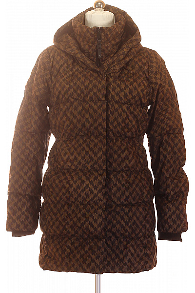 ragwear Hnědá prošívaná zimní bunda s kapucí kostkovaná Velikost EU M | ragwear | obrázek 2