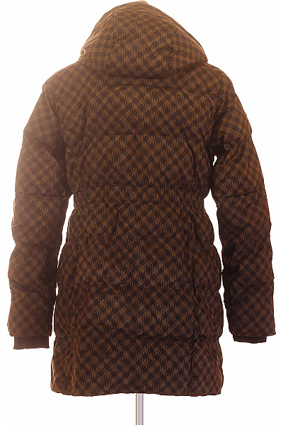 ragwear Hnědá prošívaná zimní bunda s kapucí kostkovaná Velikost EU M | ragwear | obrázek 3