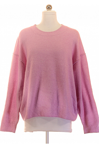 Weekday Růžový Dámský Oversized Pulovr Se Spadlými Rameny Velikost S
