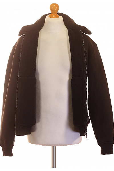 JACK & JONES Pánská hnědá bomber bunda s beránkem Velikost M | JACK & JONES | obrázek 3