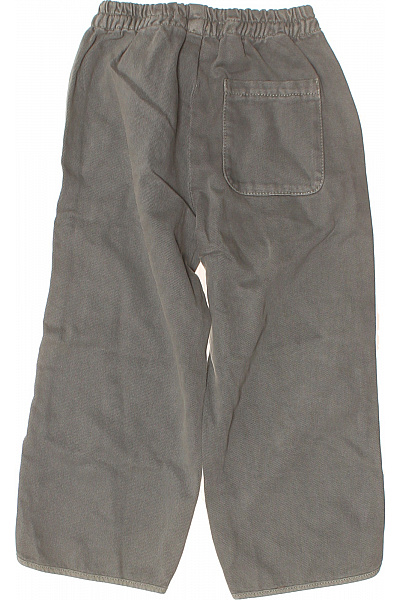 ZARA Dětské chlapecké volné kalhoty Khaki měkké bavlněné Velikost EU 110 cm | ZARA | obrázek 3