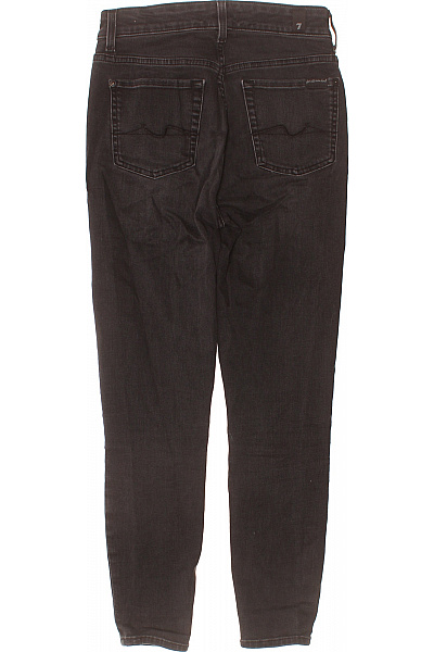 Dámské džíny skinny vysoký pas šedé Velikost 26 | Unimoda | obrázek 2
