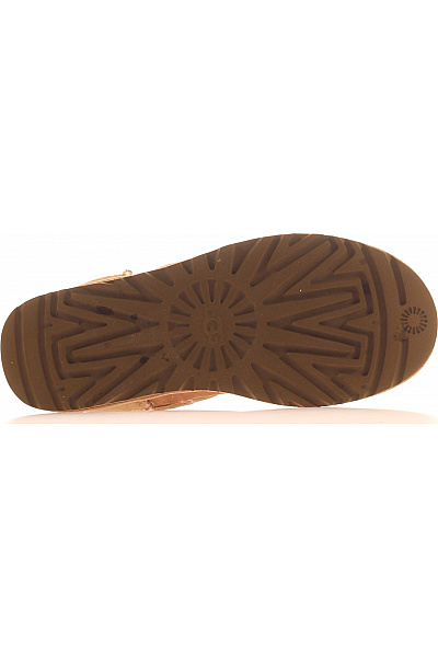 UGG hnědé kozačky válenky s kožíškem zateplené zimní kotníkové Velikost 38 | UGG | obrázek 3
