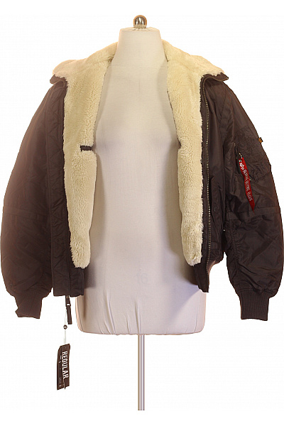 Alpha Industries Pánská zimní bomber bunda s beránkem Velikost 2XL | Alpha Industries | obrázek 3