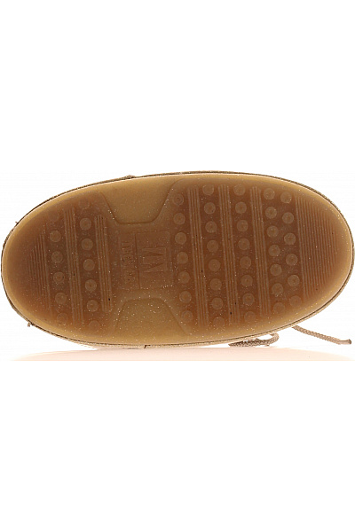 Moon Boot Zlaté třpytivé kotníkové kozačky šněrovací zimní volnočasové Velikost 39/41 | Moon Boot | obrázek 3
