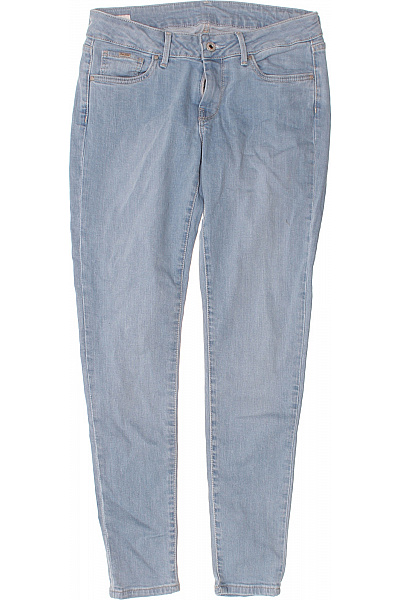 Pepe Jeans Dámské Džíny Skinny Modré Strečové Velikost S