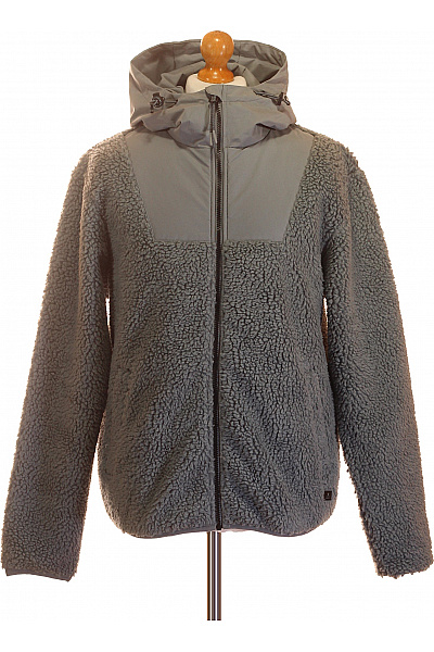 ragwear Šedá pánská bunda s kapucí chlupatá plyšová outdoorová Velikost m | ragwear | obrázek 2