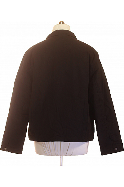 JACK & JONES Pánská bavlněná bunda se zipem černá Vel. xxl | JACK & JONES | obrázek 2