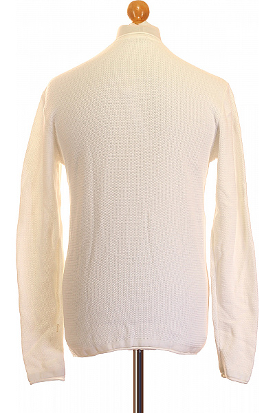 ONLY & SONS Bílý bavlněný pletený pulovr basic Vel. m | ONLY & SONS | obrázek 2