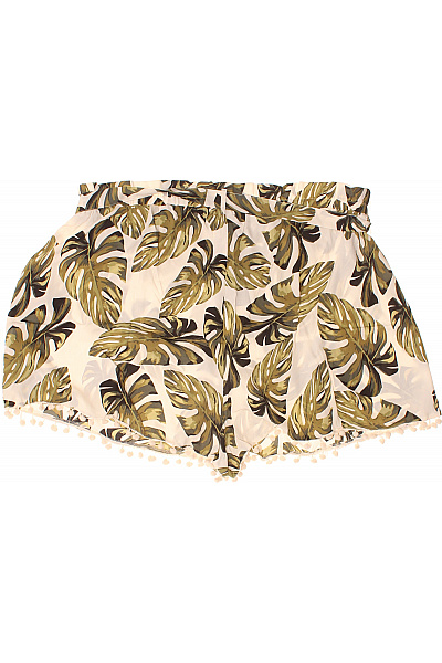 boohoo Dámský letní komplet s listy khaki Velikost 54 | boohoo | obrázek 3