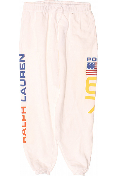Ralph Lauren Dámské Tepláky S Potiskem Bílé Vel. S