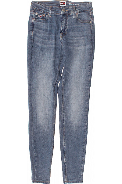 TOMMY HILFIGER Dámské Džíny Skinny Strečové Modré Velikost 26/30