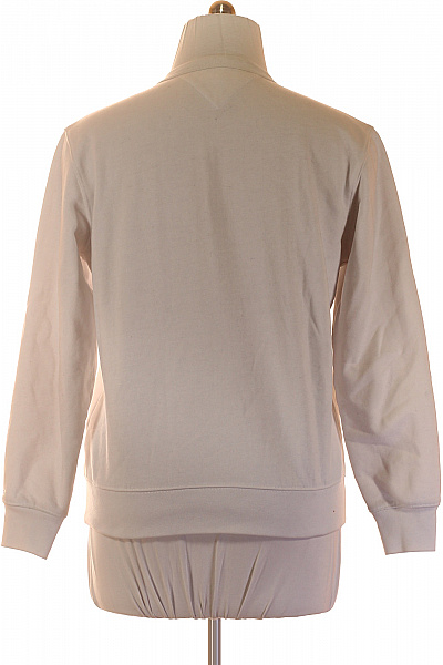 TOMMY HILFIGER Béžová bavlněná pánská mikina crewneck s potiskem Vel. L | TOMMY HILFIGER | obrázek 2